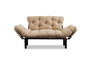 Atelier Del Sofa Nitta - Sofá-Cama de 2 Plazas en Crema